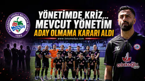 Mevcut yönetim aday olmama kararı aldı!