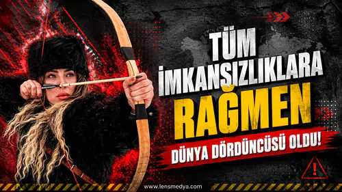 Tüm imkansızlıklara rağmen dünya dördüncüsü oldu!
