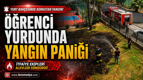 ÖĞRENCİ YURDUNDA YANGIN PANİĞİ