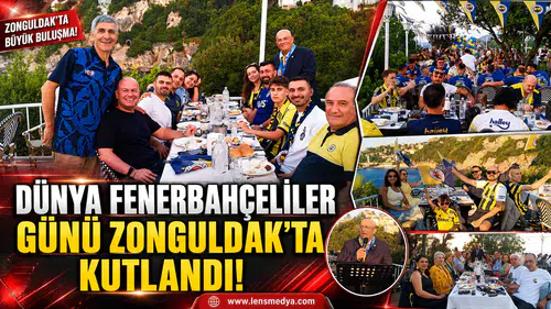 19.07 Dünya Fenerbahçeliler Günü Zonguldak'ta coşkuyla kutlandı... İmzalı forma 67 bin TL'ye alıcı buldu!