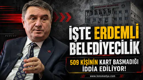 İşte Tahsin Erdem'in Erdemli belediyeciliği!