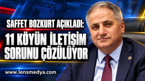 SAFFET BOZKURT AÇIKLADI: 11 KÖYÜN İLETİŞİM SORUNU ÇÖZÜLÜYORK Parti Zonguldak Milletvekili Saffet Bozkurt, Uludağ