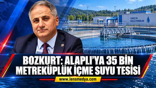 ALAPLI’YA 35 BİN METREKÜPLÜK İÇME SUYU TESİSİ