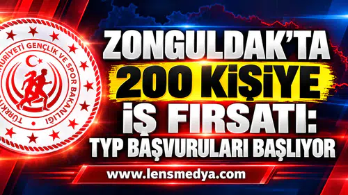 Zonguldak’ta 200 kişiye iş fırsatı: TYP başvuruları başlıyor