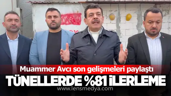 Tünellerde İlerleme Hızlandı: Çalışmalar Yüzde 81’e Ulaştı