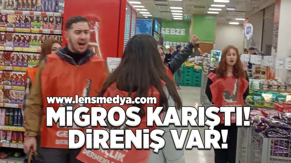 Migros karıştı... Direniş var!