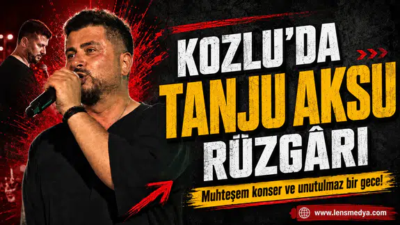 Kozlu'da Tanju Aksu rüzgarı! Kozlulular unutulmaz bir gece yaşadı!