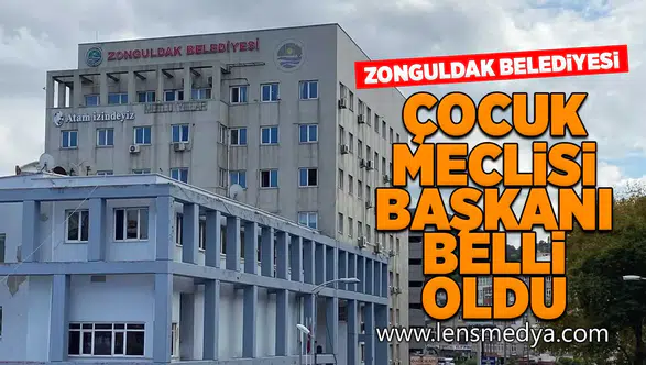 Zonguldak Belediyesi çocuk meclisi başkanı ve yardımcıları belli oldu!