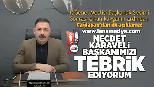 Çağlayan Karaveli'yi tebrik etti!