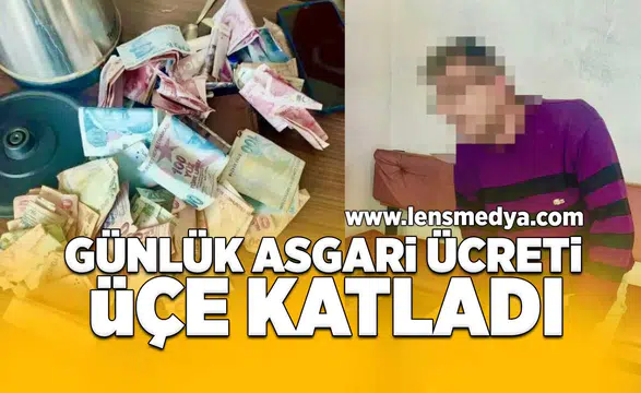 Günlük asgari ücreti üçe katladı!