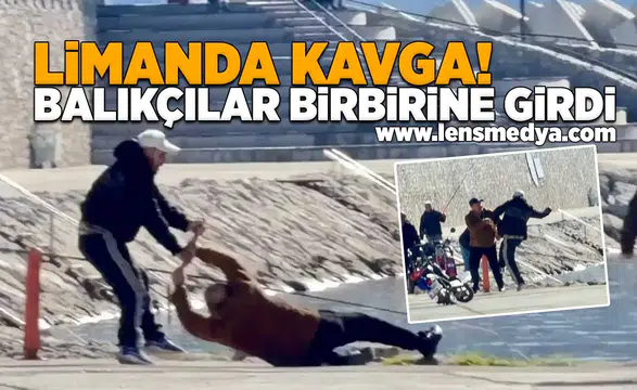 Limanda selam vermedin kavgası!
