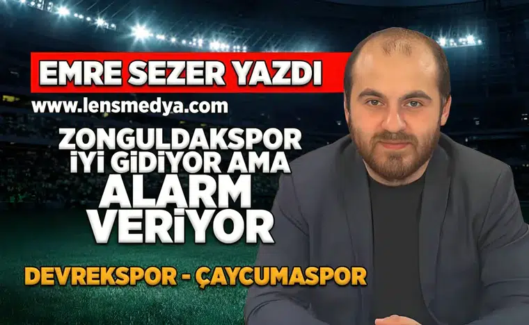 Zonguldakspor iyi gidiyor ama alarm veriyor / Devrekspor Çaycumaspor