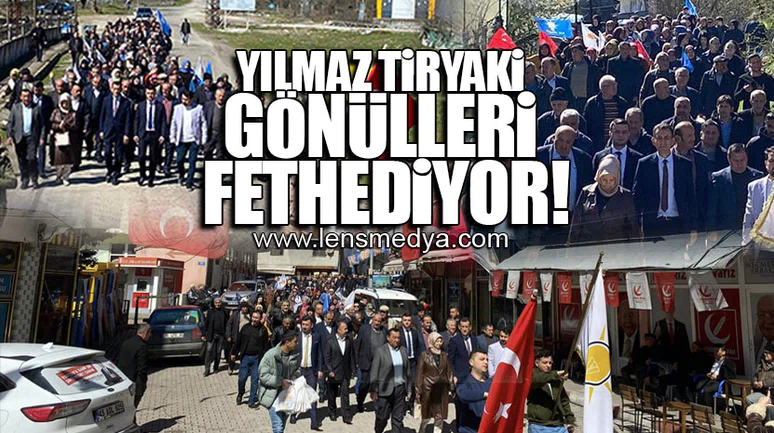 YILMAZ TİRYAKİ GÖNÜLLERİ FETHEDİYOR!