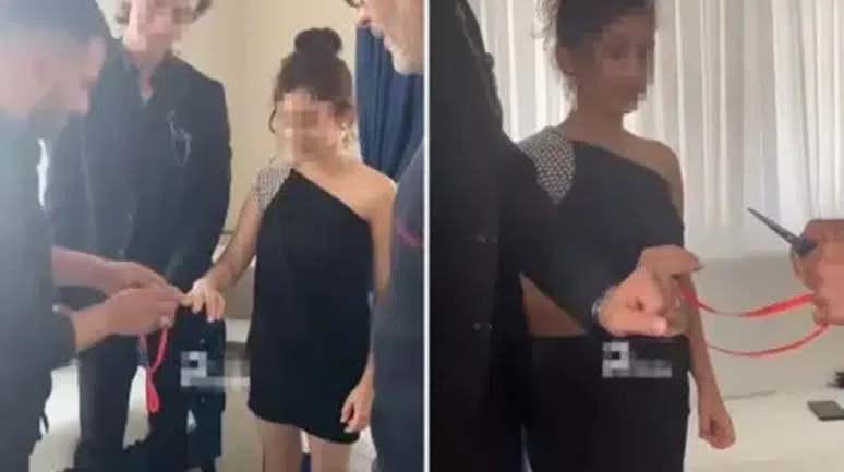 Çocuk yaşta nişan krizi!