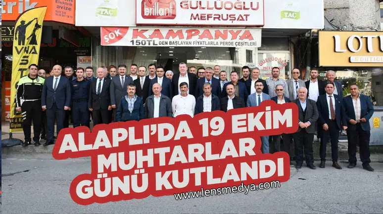 ALAPLI’DA 19 EKİM MUHTARLAR GÜNÜ KUTLANDI