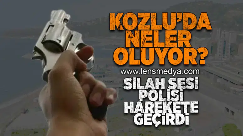 Kozlu'da neler oluyor... Bu seferde silah sesi başka yerden geldi!
