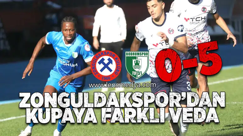 Zonguldakspor, Türkiye Kupası’na 5 Gollü Yenilgiyle Veda Etti