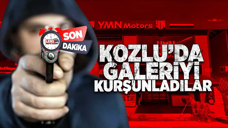 Kozlu’da galerici dükkanına silahlı saldırı: Polis her yerde saldırganı arıyor