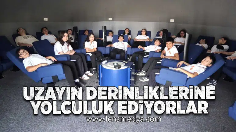 Uzayın derinliklerine yolculuk ediyorlar!