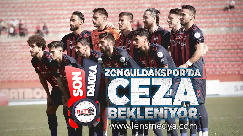 Zonguldakspor'da ceza bekleniyor!