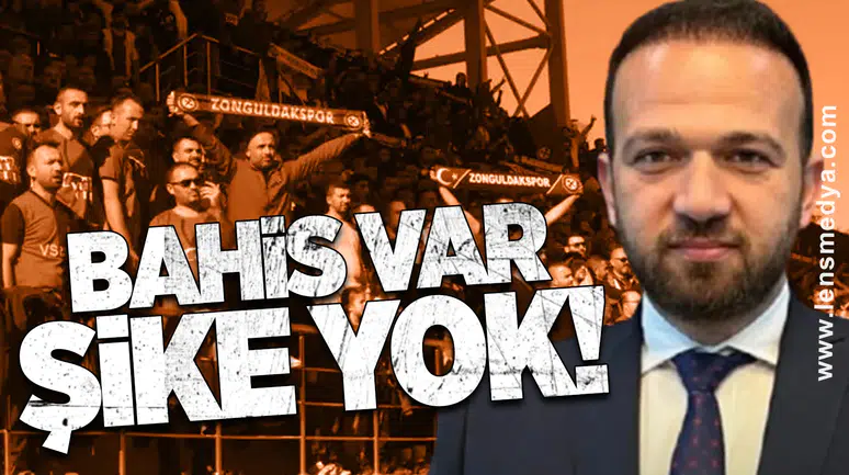 Bahis var şike yok!