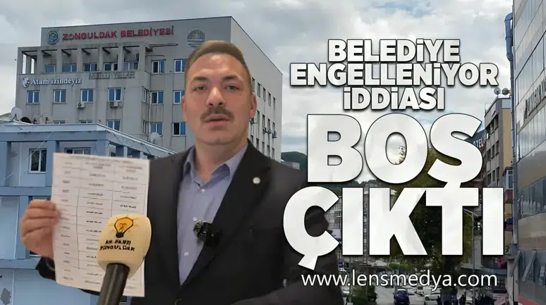 Belediye engelleniyor iddiası boş çıktı!