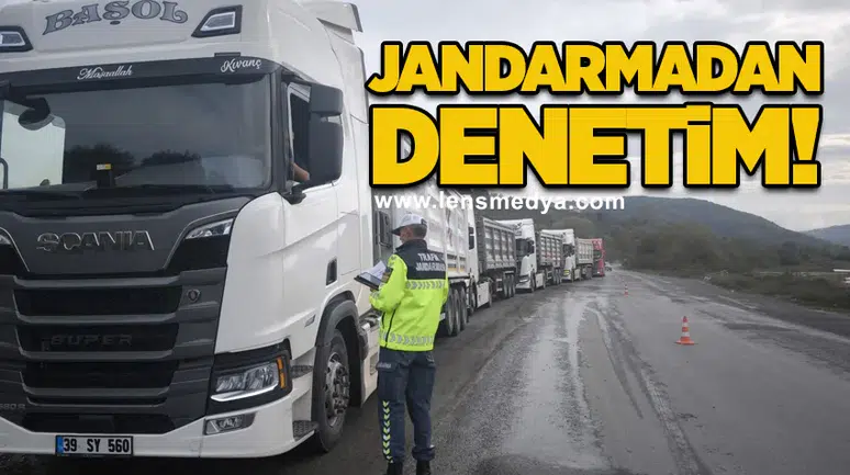 Alaplı’da Jandarmadan Branda Denetimi
