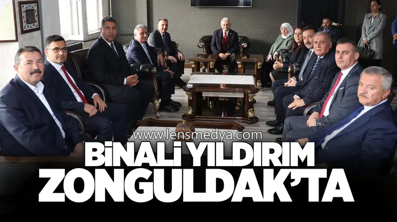 Binali Yıldırım Zonguldak’ta