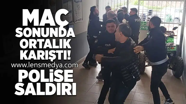 Maç sonunda ortalık karıştı!
