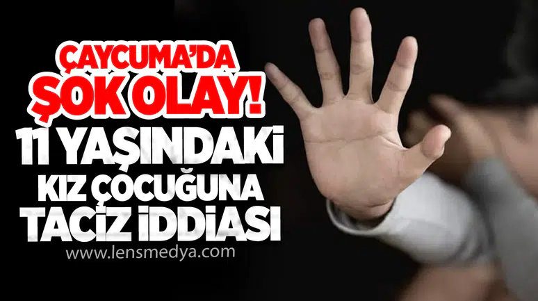 İstismar iddiası Çaycuma'yı ayağa kaldırdı!