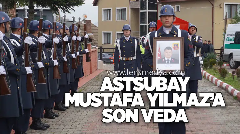 Astsubay Mustafa Yılmaz’a Son Veda