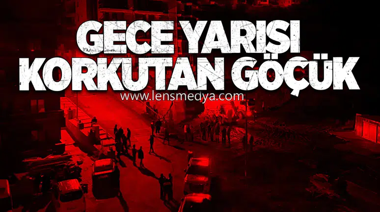 Amasra’da Gece Yarısı Korkutan Göçük: Apartman Tahliye Edildi