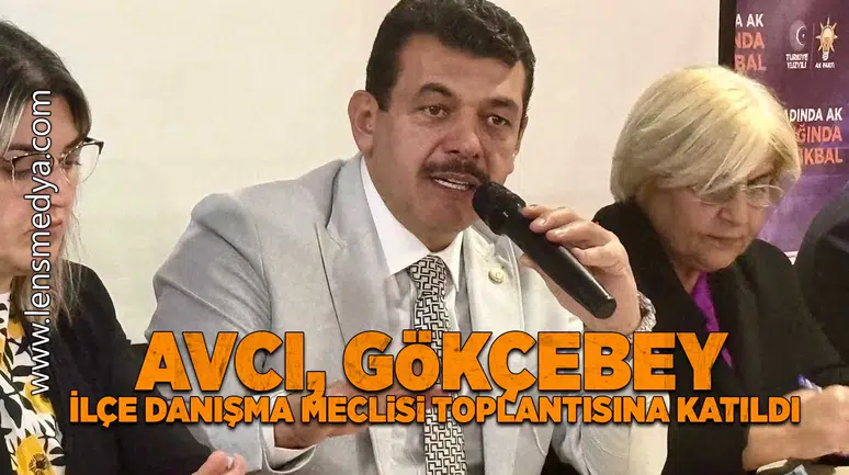 Avcı, Gökçebey İlçe Danışma Meclisi Toplantısına Katıldı