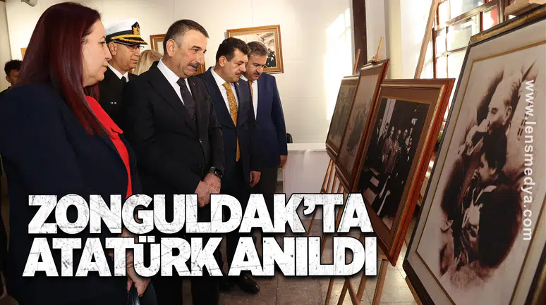 Zonguldak’ta Atatürk Anıldı
