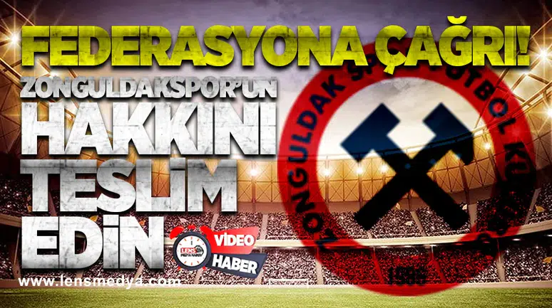 Deniz Yavuzyılmaz’dan federasyona çağrı: “Zonguldakspor’un hakkını teslim edin”