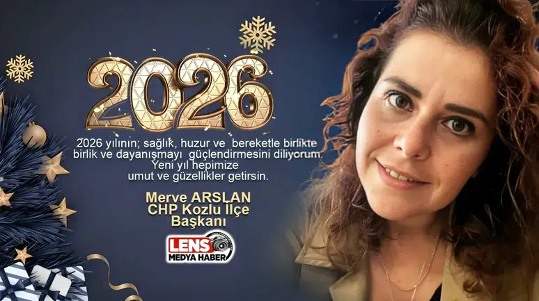 Merve Arslan'ın yeni yıl mesajı!
