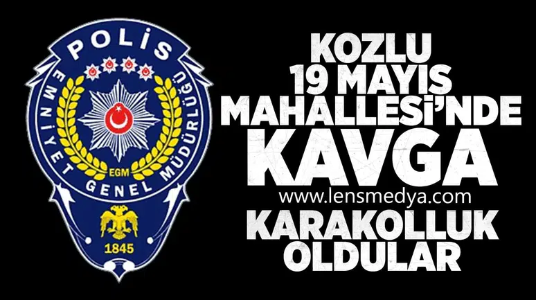 Kozlu 19 Mayıs Mahallesi'nde kavga... Komşular birbirine girdi!
