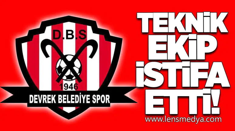 Devrek Belediyespor’da şok ayrılık!