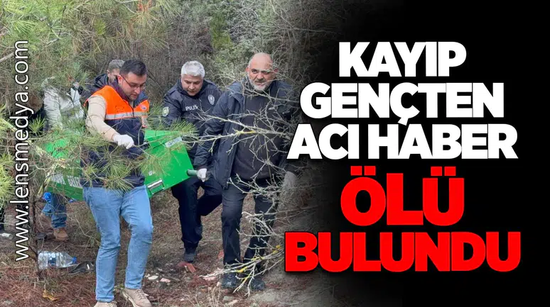 Karabük’te Kayıp Gençten Acı Haber