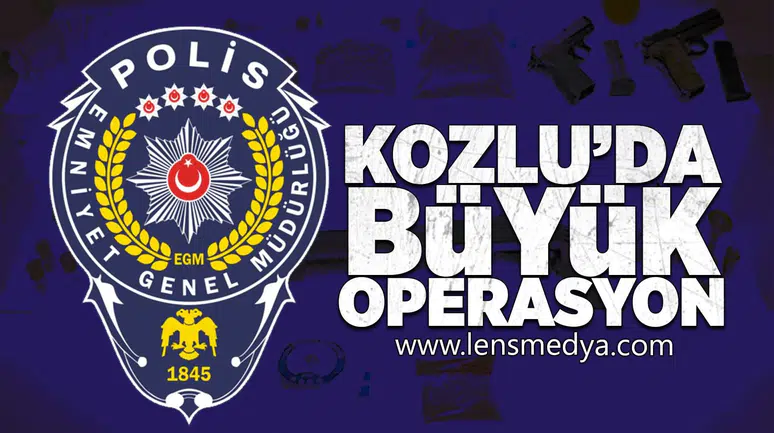 Kozlu'da büyük operasyon!