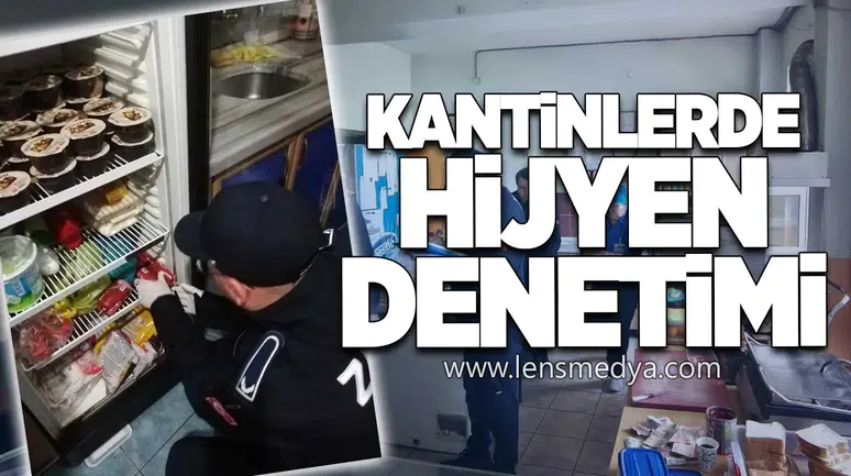 Kantinlerde Hijyen Denetimi