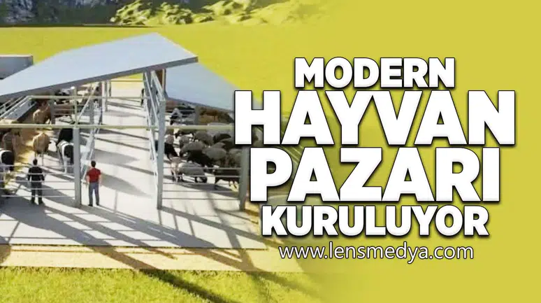 Modern Hayvan Pazarı kuruluyor!