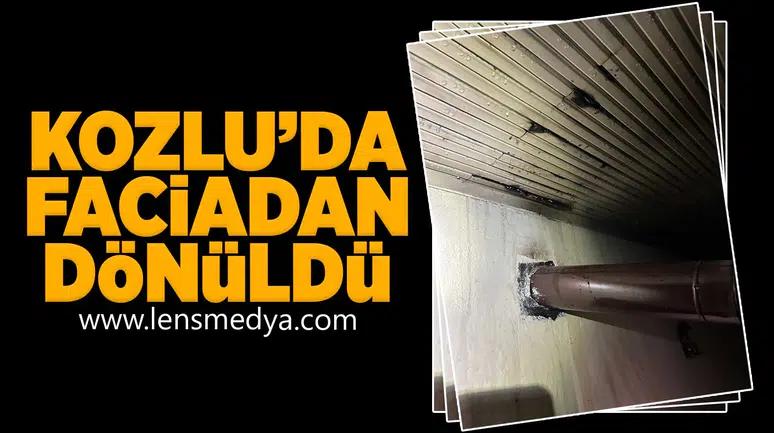 Kozlu'da faciadan dönüldü!