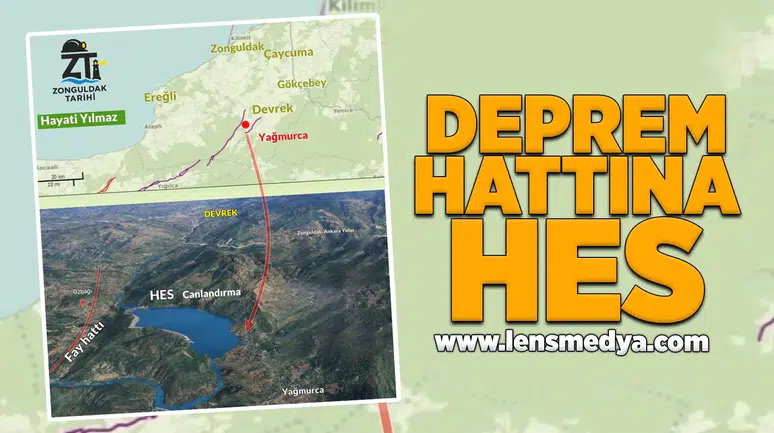 Deprem hattına HES!
