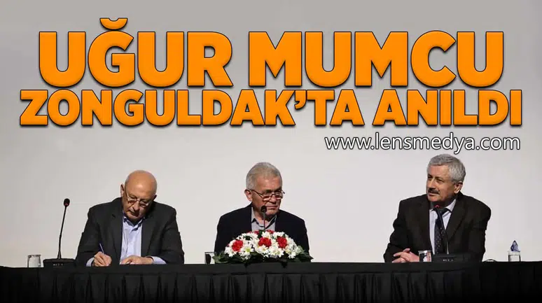 Uğur Mumcu Zonguldak'ta anıldı!