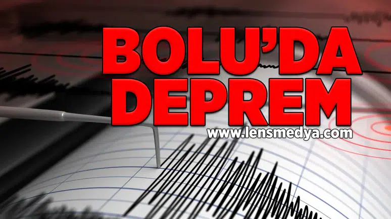 Bolu'da deprem!