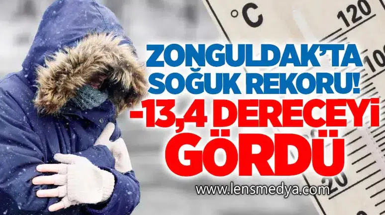 Zonguldak’ta Soğuk Rekoru Devrek'te