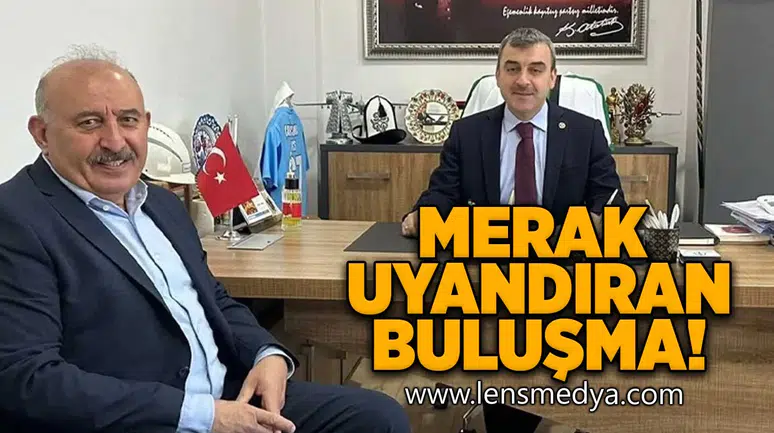 Merak uyandıran buluşma!