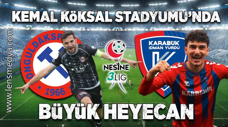 Zonguldak Kemal Köksal Stadyumu'nda büyük heyecan!