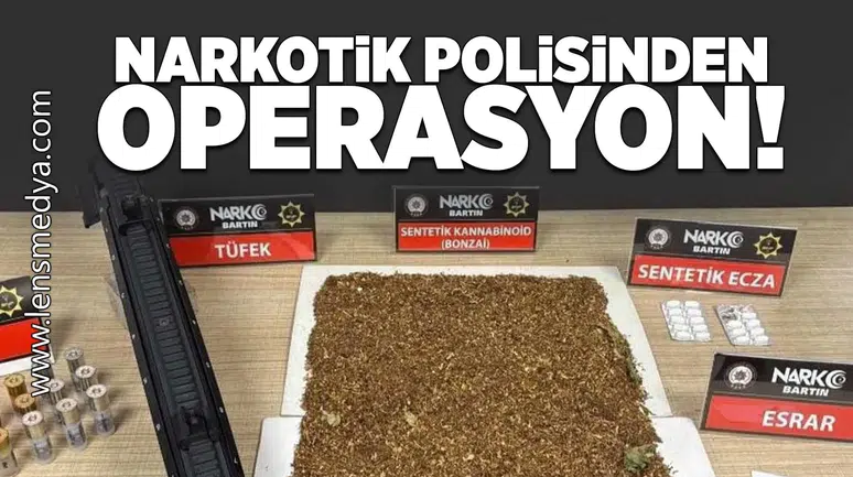 Narkotik polisinden operasyon!